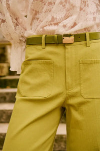 Petite Mendigote Garance Pistachio Trousers - The Mercantile London