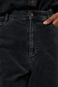 Sessùn Velvet Cruise Graphite Trousers - The Mercantile London