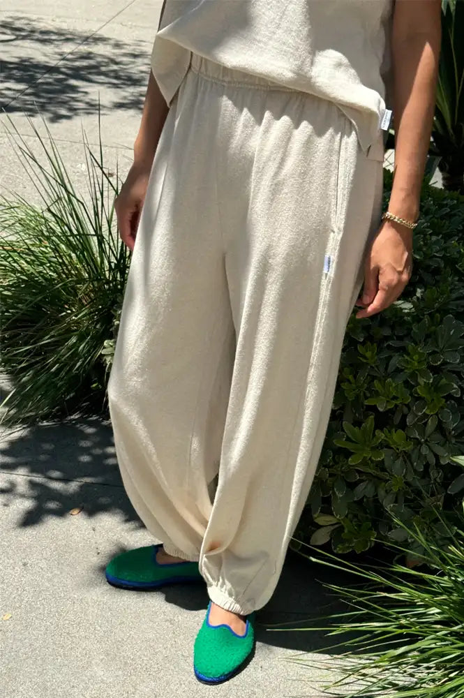 Le Bon Shoppe Naturel Balloon Pants - The Mercantile London