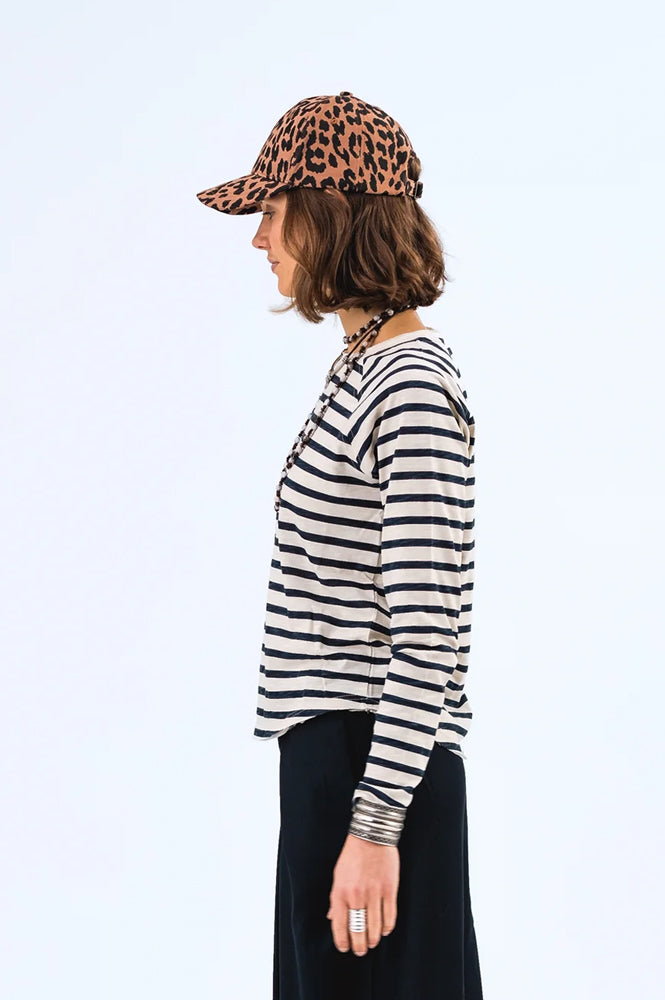 Lolly's Laundry Oak Leopard Print Cap - The Mercantile London