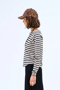 Lolly's Laundry Oak Leopard Print Cap - The Mercantile London