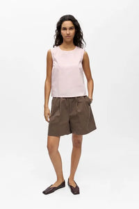 Object Paige Pale Lilac Top - The Mercantile London