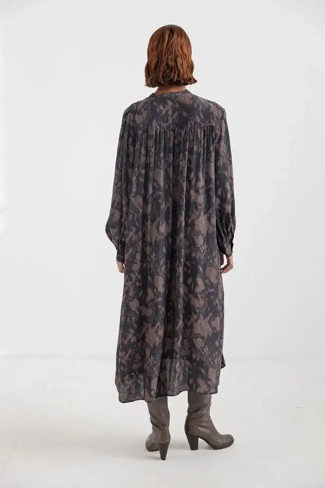 Project AJ117 Kaethe Garnet Jacquard Dress