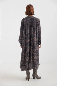 Project AJ117 Kaethe Garnet Jacquard Dress
