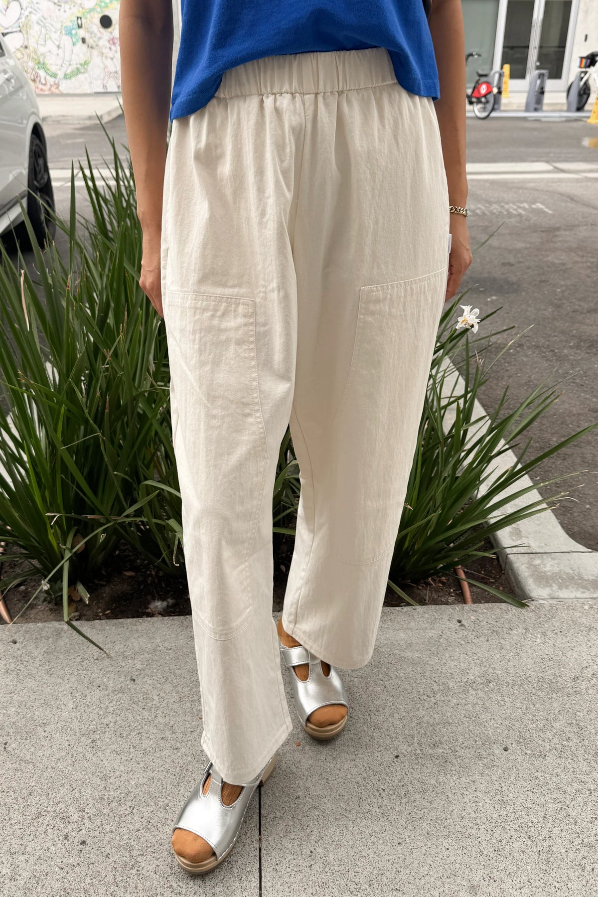 Le Bon Shoppe Gardener Ecru Pant