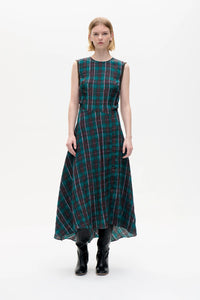 Baum Und Pferdgarten Atina Brown & Green Check Dress