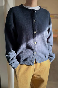 Le Bon Shoppe Leila Navy Cardigan