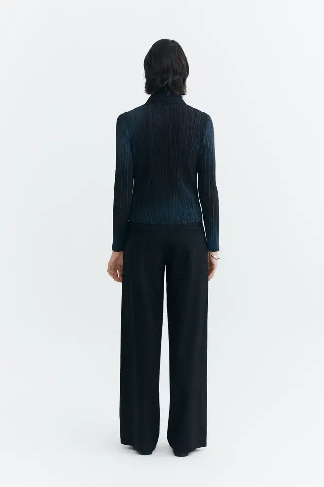 Thinking Mu Whisper Agostina Pleated Top - The Mercantile London