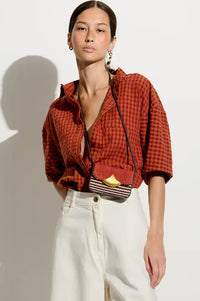 Sessùn Florentina Sunset Mus Balloon Sleeve Shirt