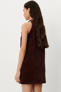 Sessùn Ondinette Ambrune Velvet Short Dress - The Mercantile London