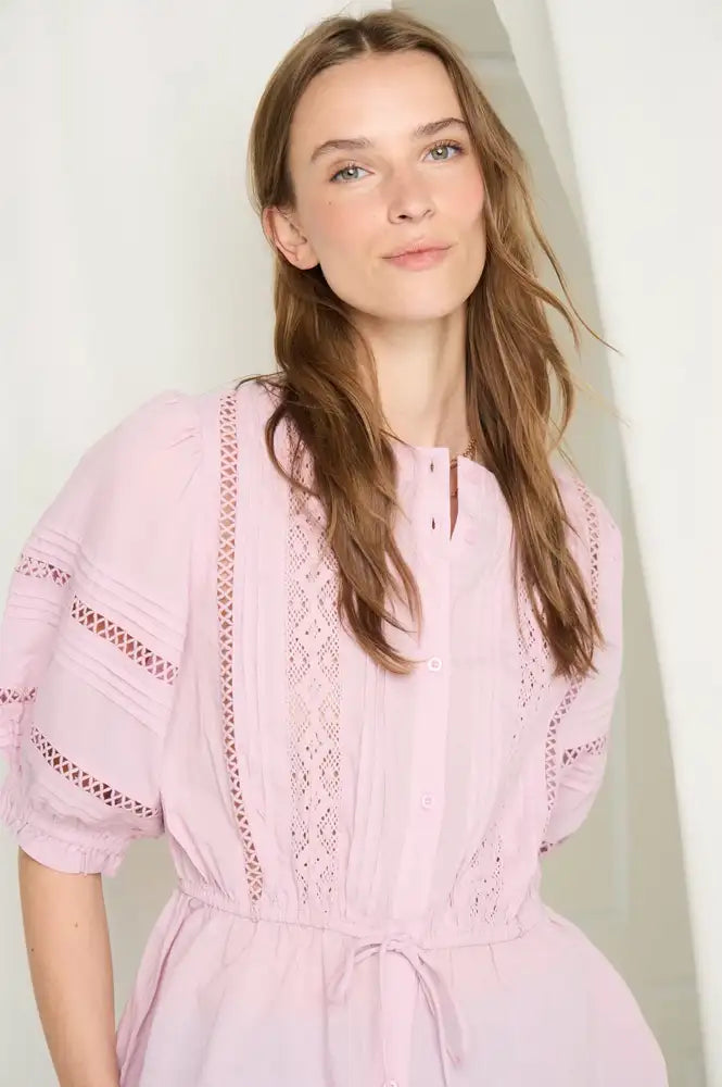 Atelier Rêve Bella Dawn Pink Blouse - The Mercantile London