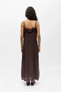 Object Lyne Seal Brown Dress - The Mercantile London