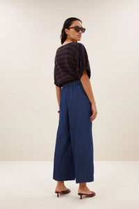 By-Bar Merle Coffee Bean Stripe Top