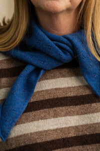 Rove Lapis Pointelle Neckerchief