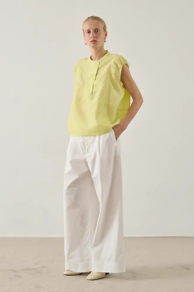 Soeur Danube Bright Yellow Blouse - The Mercantile London
