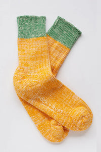Rock + Ruby Elsie Sunny Yellow Cotton Socks