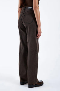 Dr Denim Echo Tar Jet Brown Jeans - The Mercantile London