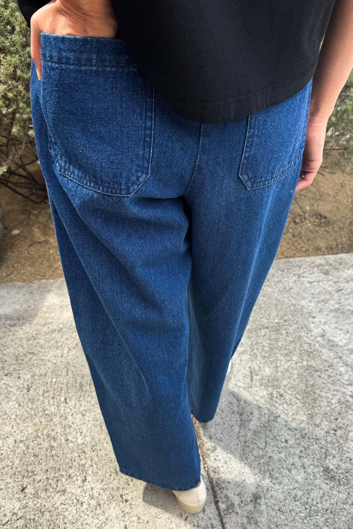 Le Bon Shoppe Gardener Blue Denim Pant