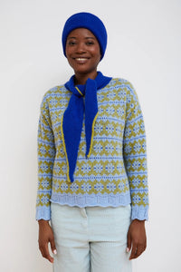 Dr Bloom Cowboy Azul Jumper