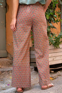 Zen Ethic Leana Opio Green Trousers - The Mercantile London