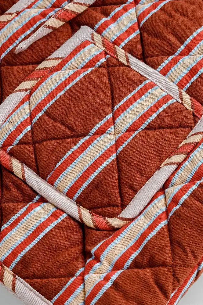 Projektityyny Cocoa Berry Pop Striped Waistcoat