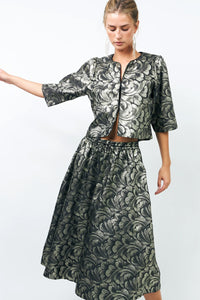 Lolly's Laundry Catalina Silver Maxi Skirt - The Mercantile London