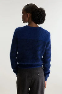 Bellerose Datir Worker Blue Stripe Jumper