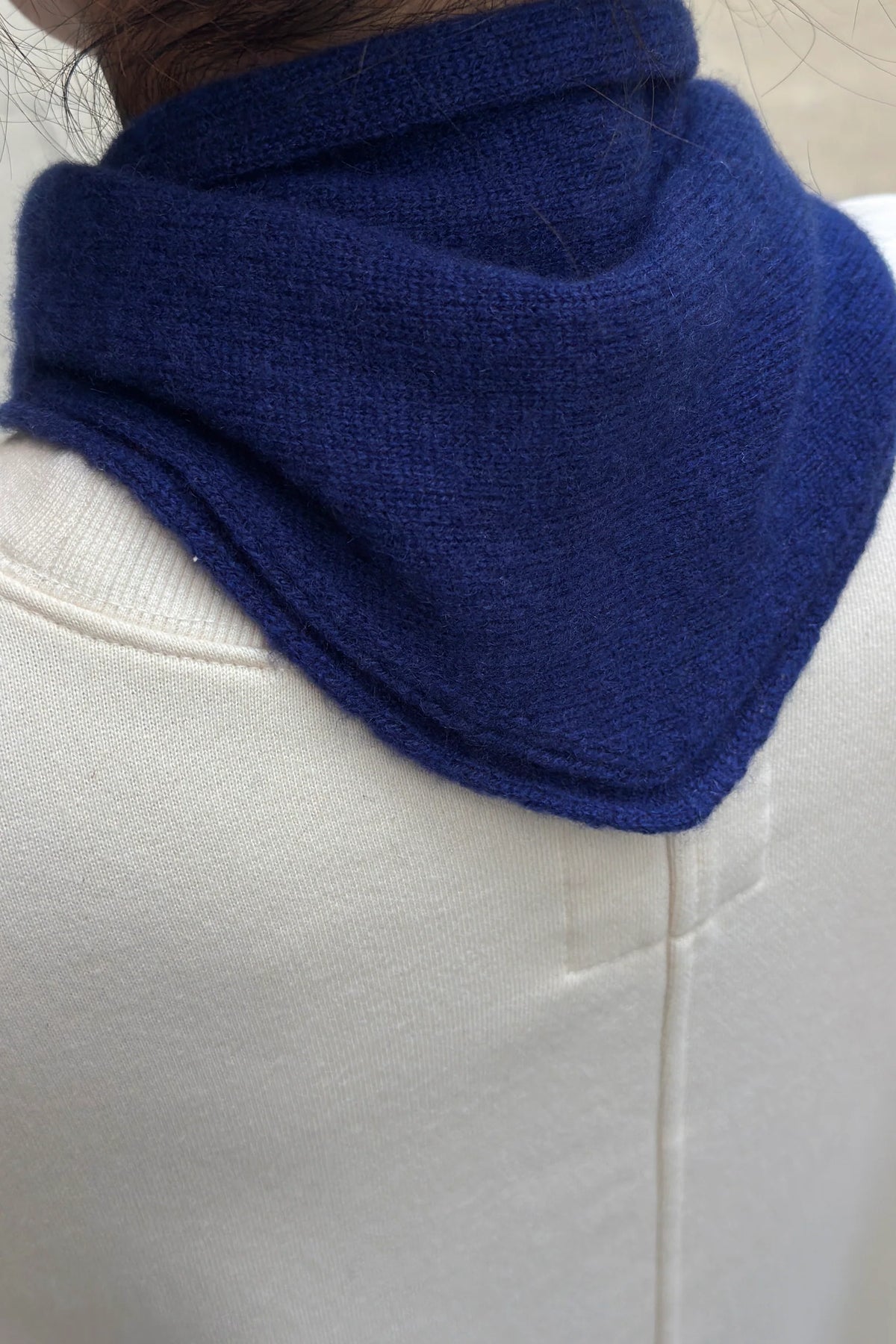 Le Bon Shoppe Cashmere Navy Bandana
