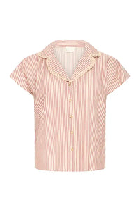 Atelier Rêve Mone Striped Blouse - The Mercantile London