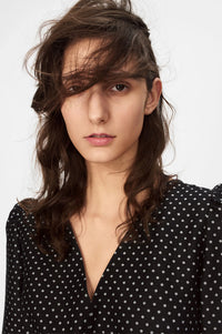 Nué Notes Vilinus Black Spot Dress - The Mercantile London