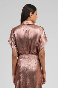 An'ge Amoryna Bronze Shirt - The Mercantile London