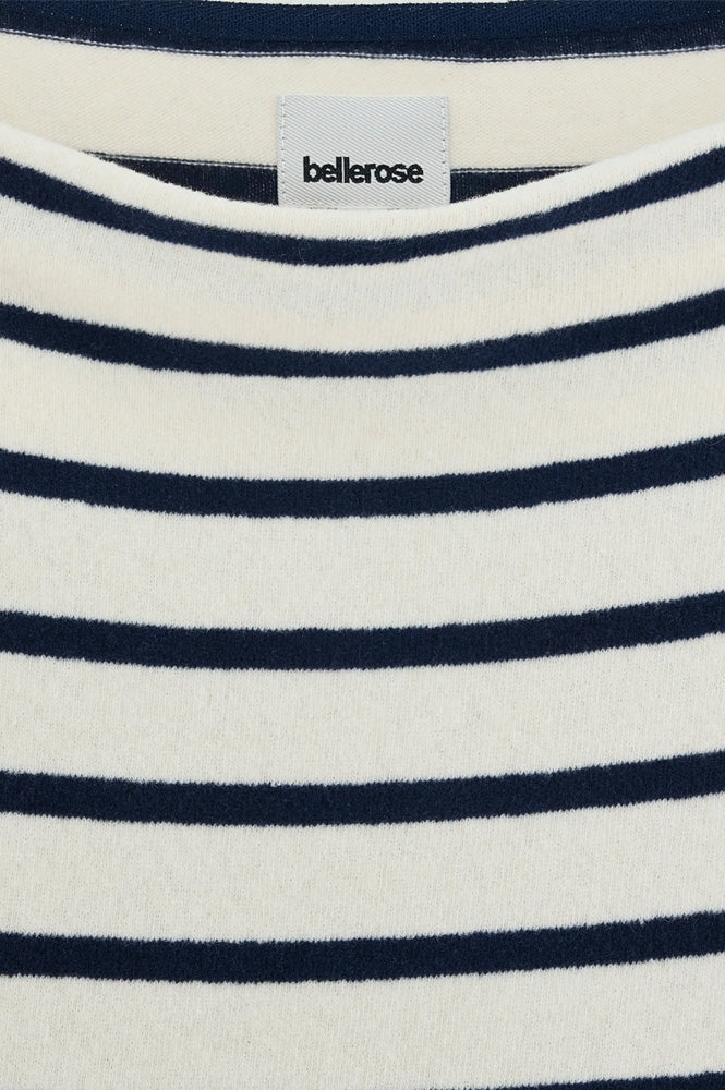 Bellerose Fonsy Relaxed Stripe T-Shirt - The Mercantile London