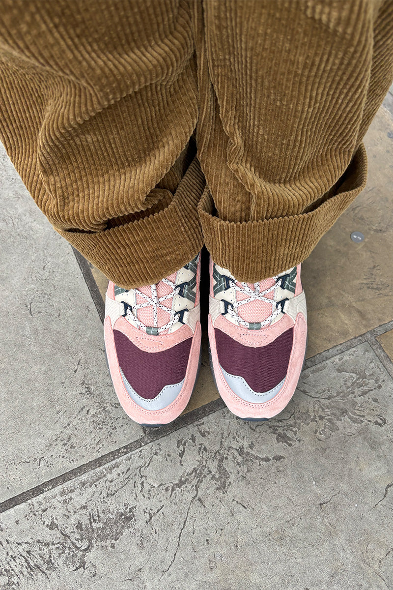 Karhu Fusion 2.0 Rose And Iceberg Green Trainers - The Mercantile London