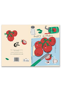 Eat The Moon Tomato Magnet Keepsake Card - The Mercantile London