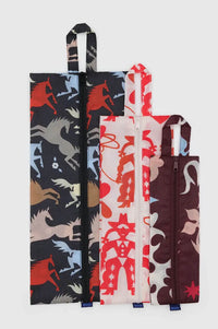Baggu Western Cut-Outs 3D Zip Set - The Mercantile London