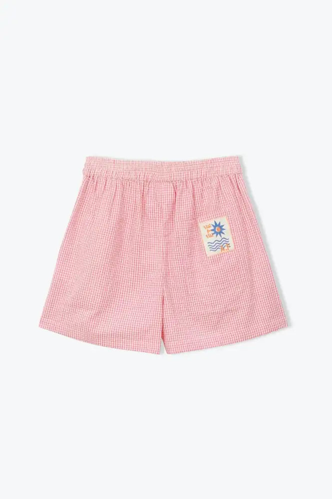 A.P Vichy Rose Gingham Shorts - The Mercantile London