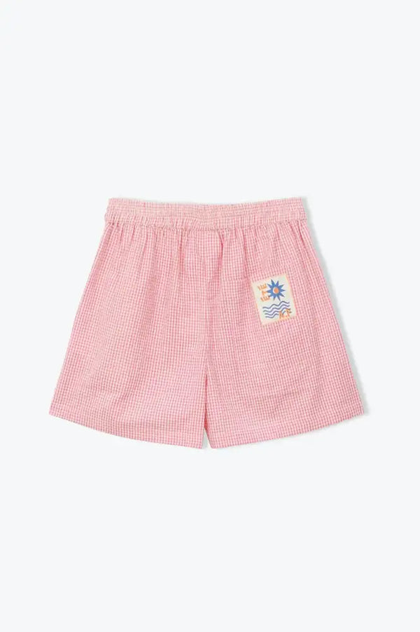 A.P Vichy Rose Gingham Shorts - The Mercantile London