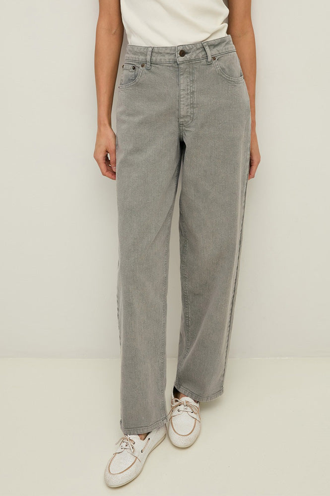 Yerse Water Green Straight Leg Jeans - The Mercantile London