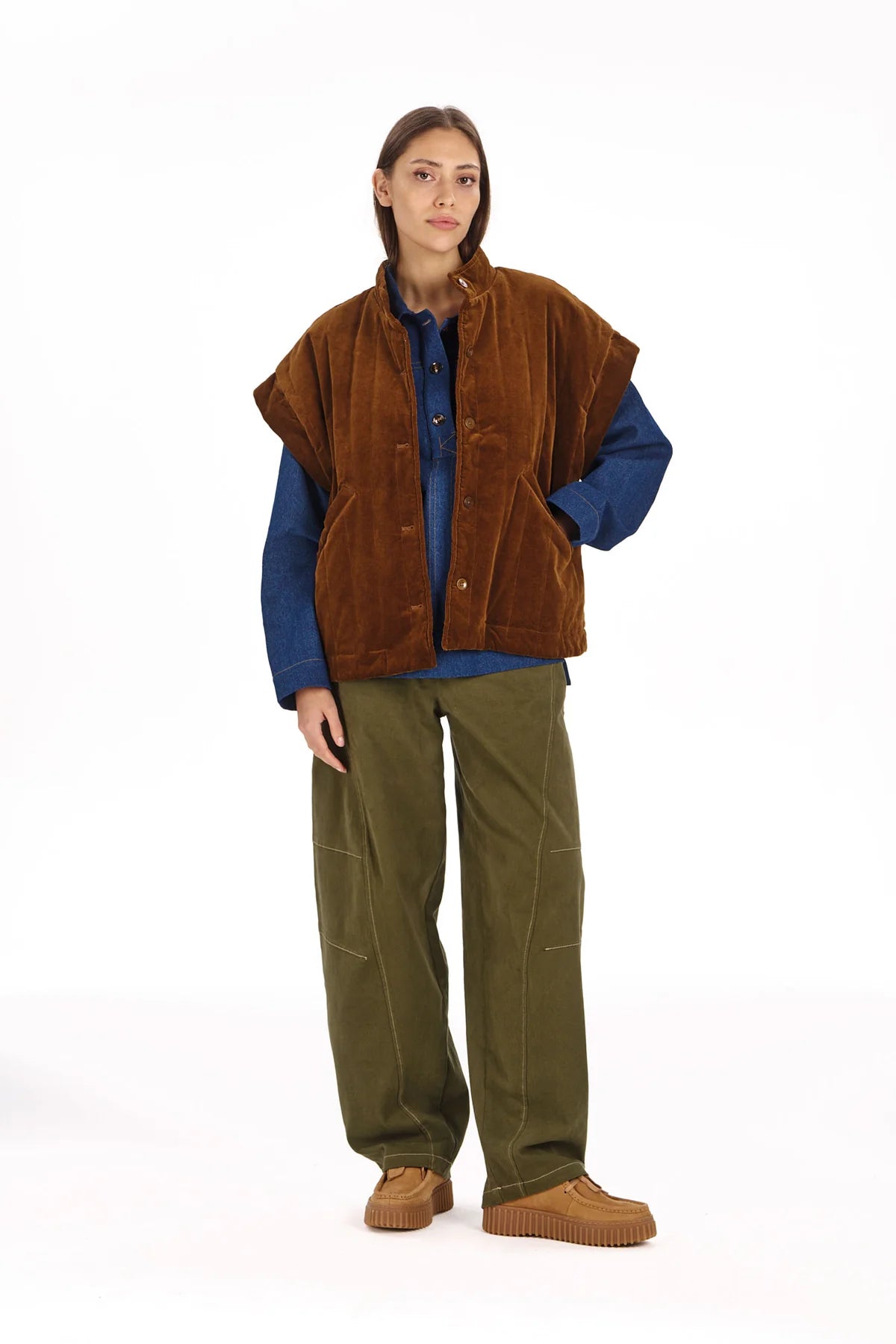 Komodo Daze Chestnut Gilet