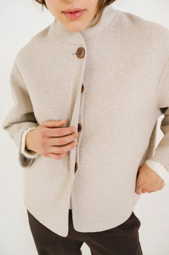 Sacrecoeur Stella Grey Jacket - The Mercantile London