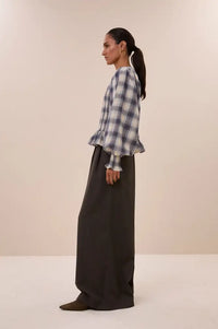By-Bar Yena Tokyo Check Blouse