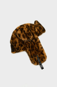 Bellerose Epka Leopard Print Trapper Hat