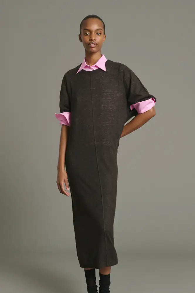 Soeur Jeanne Rose Silk Taffeta Shirt
