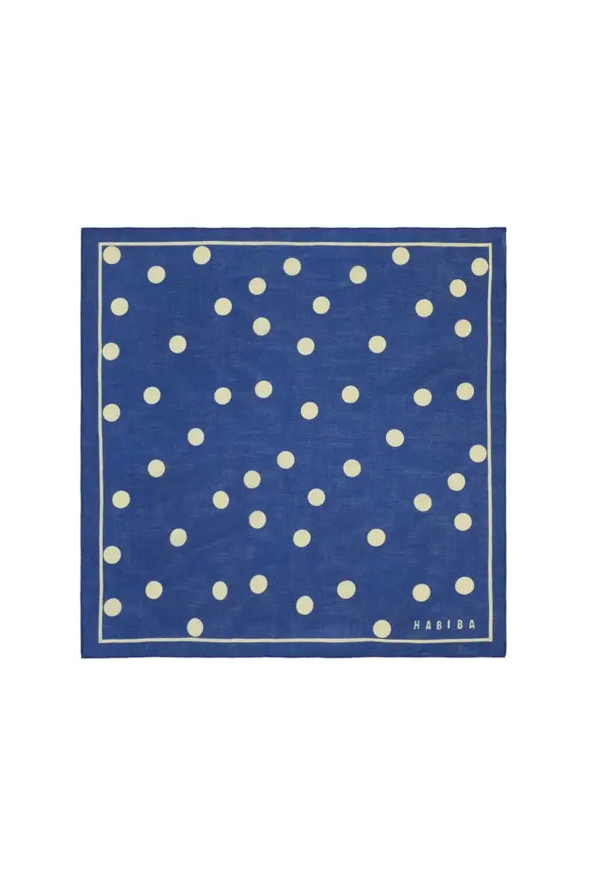 Habiba Milla Japan Blue Bandana Scarf
