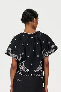 Komodo Beatrix Embroidered Blouse - The Mercantile London