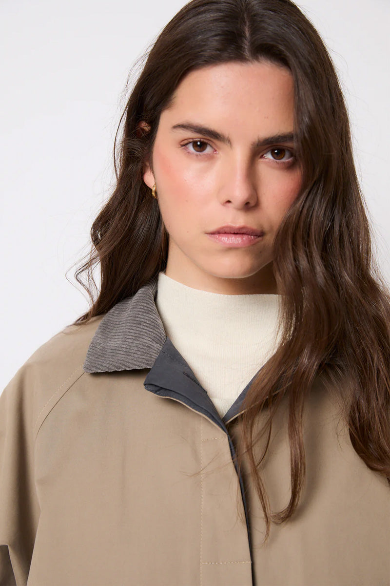Sophie + Lucie Duo Bicolour Trench Coat - The Mercantile London