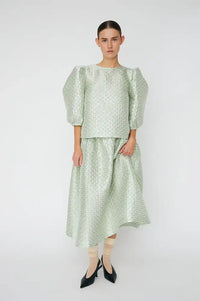 Stella Nova Mint Tea Bubble Blouse