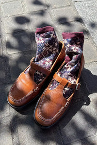 Des Petits Hauts Octavia Floral Jacquard Socks