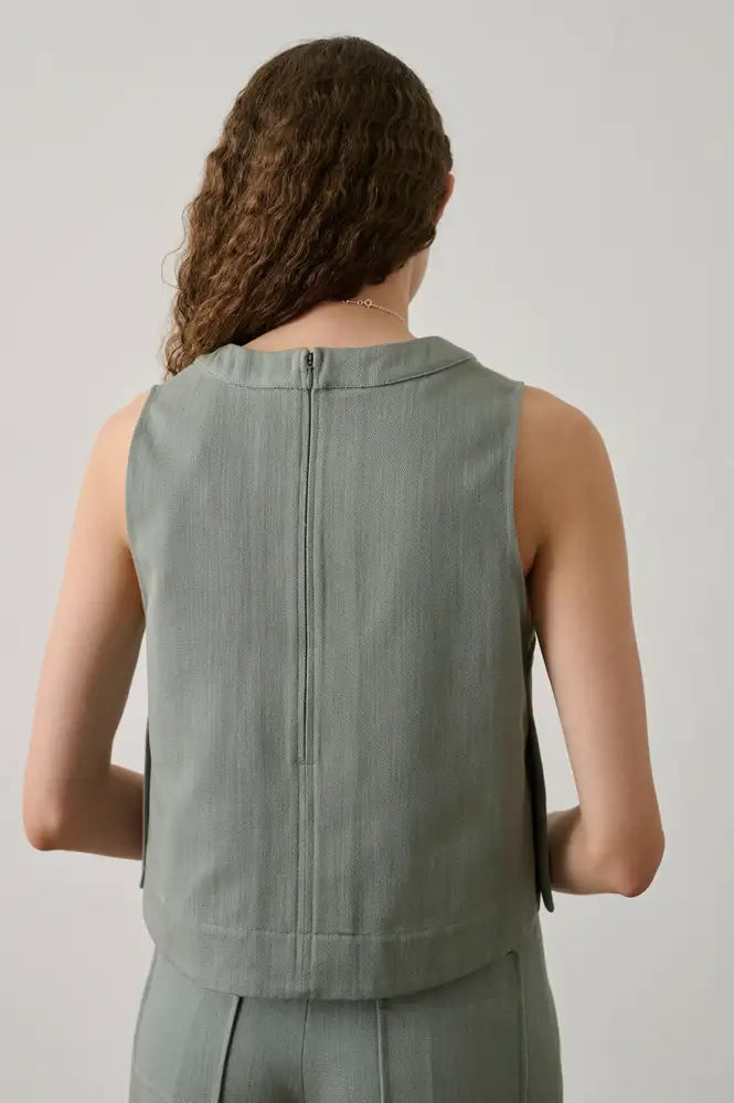 Soeur Pampa Pastel Green Top - The Mercantile London