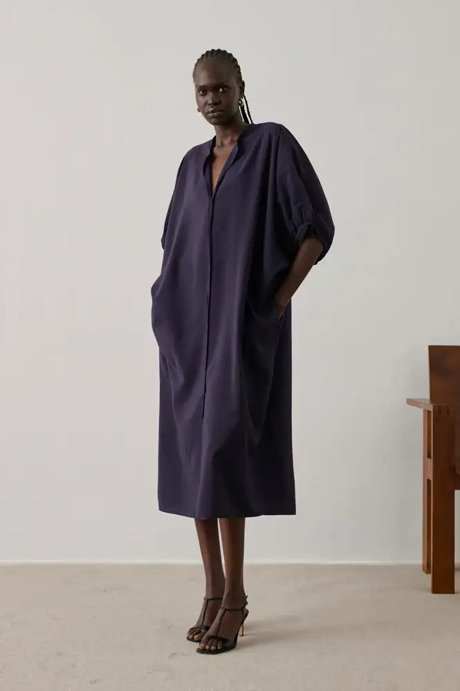 Soeur Alger Dark Violet Dress - The Mercantile London